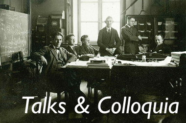 Talks & Colloquia