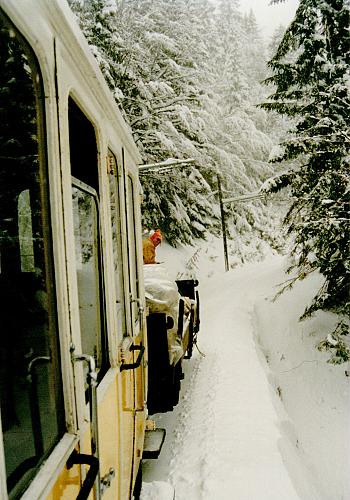 [Transport des Teleskops]