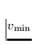$v_{\rm min}$