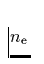$n_{\rm e}$