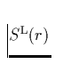 $S^{\rm L}(r)$